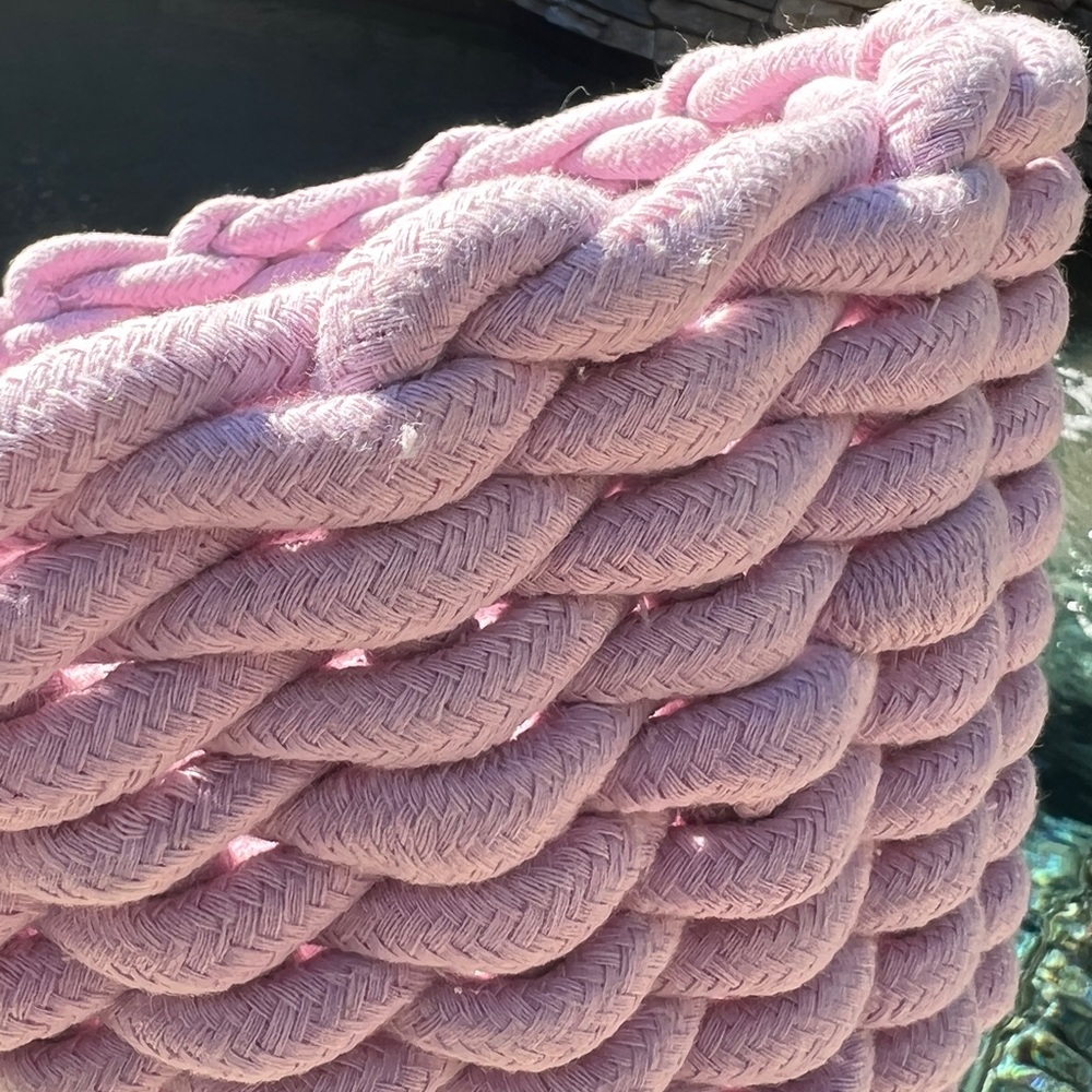 Chunky Woven Knit Basket/Pot - Picture 10 of 12